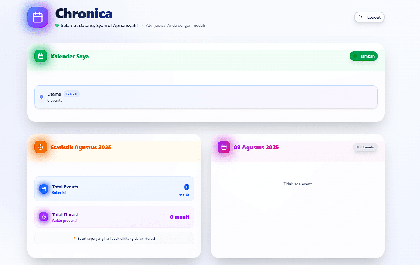 Chronica - Project preview