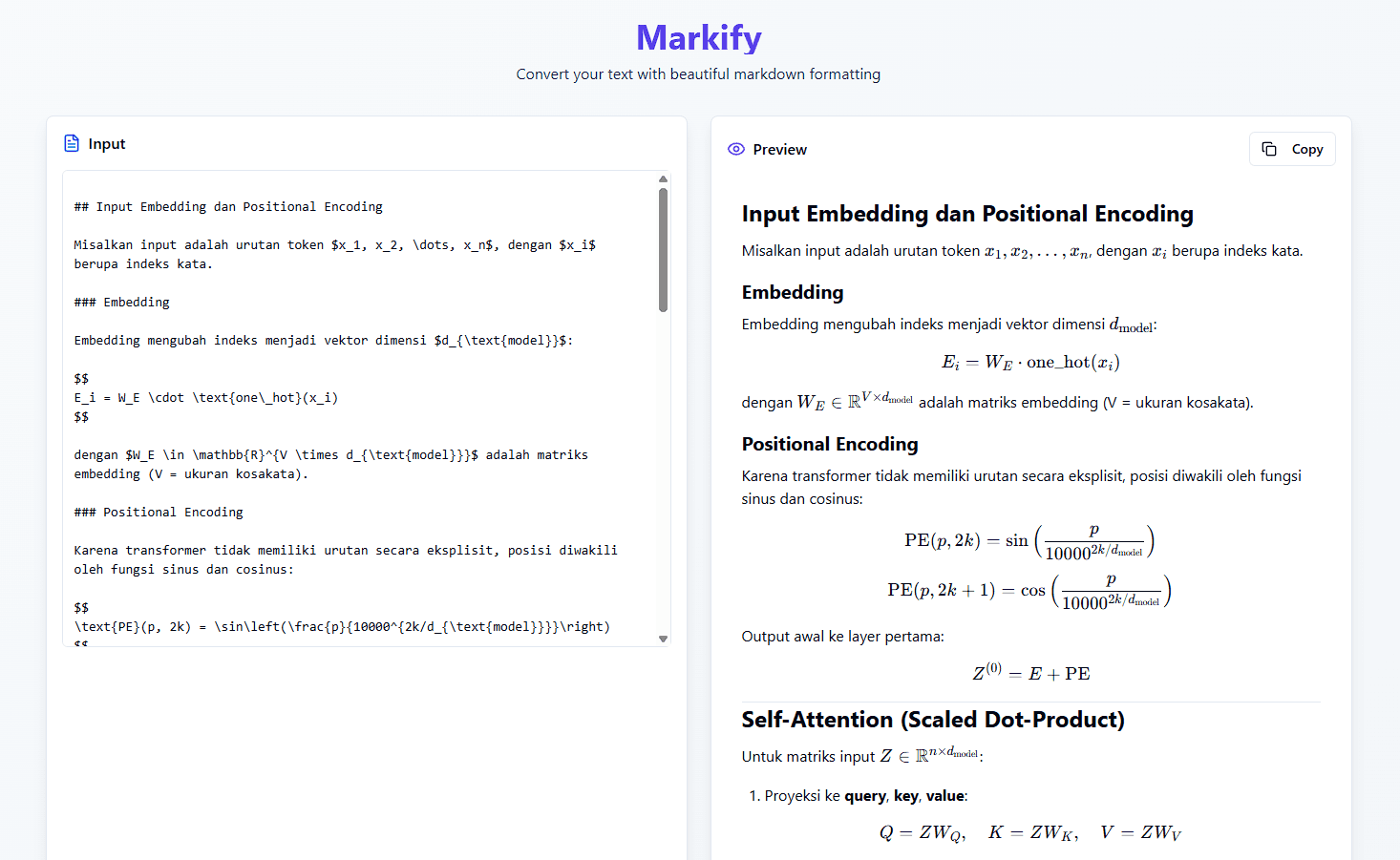 Markify - Project preview
